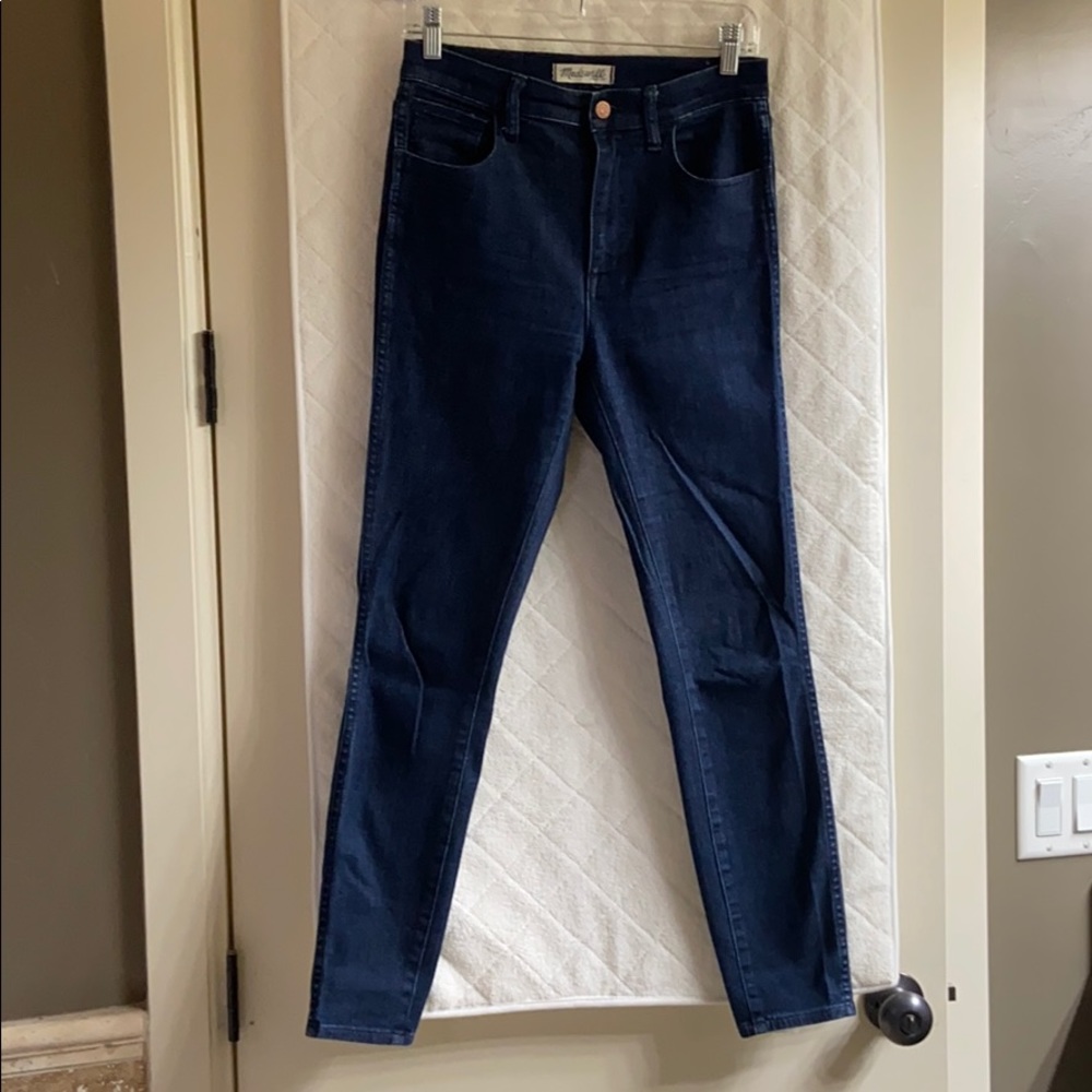 Madewell 10” High Riser Dark Denim Jean